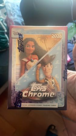Disney 2026 (Topps Chrome) Trading Cards