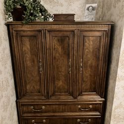 Ethan Allen Armoire Cabinet