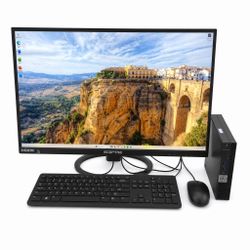 Dell Computer i5 W/Windows 11 PRO & Lifetime Office & Adobe Photoshop 16gb Ram 500GB SSD Wifi (FAST)