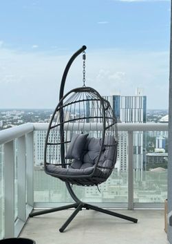 Outdoor Swing Egg Chair