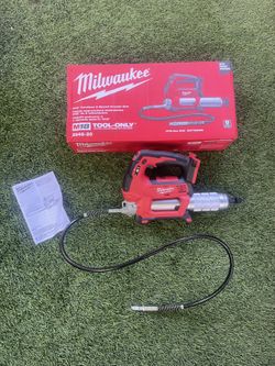 Milwaukee M18 Grease Gun 2- Speed Cordless Model 2646-20 (Tool Only) Grasera