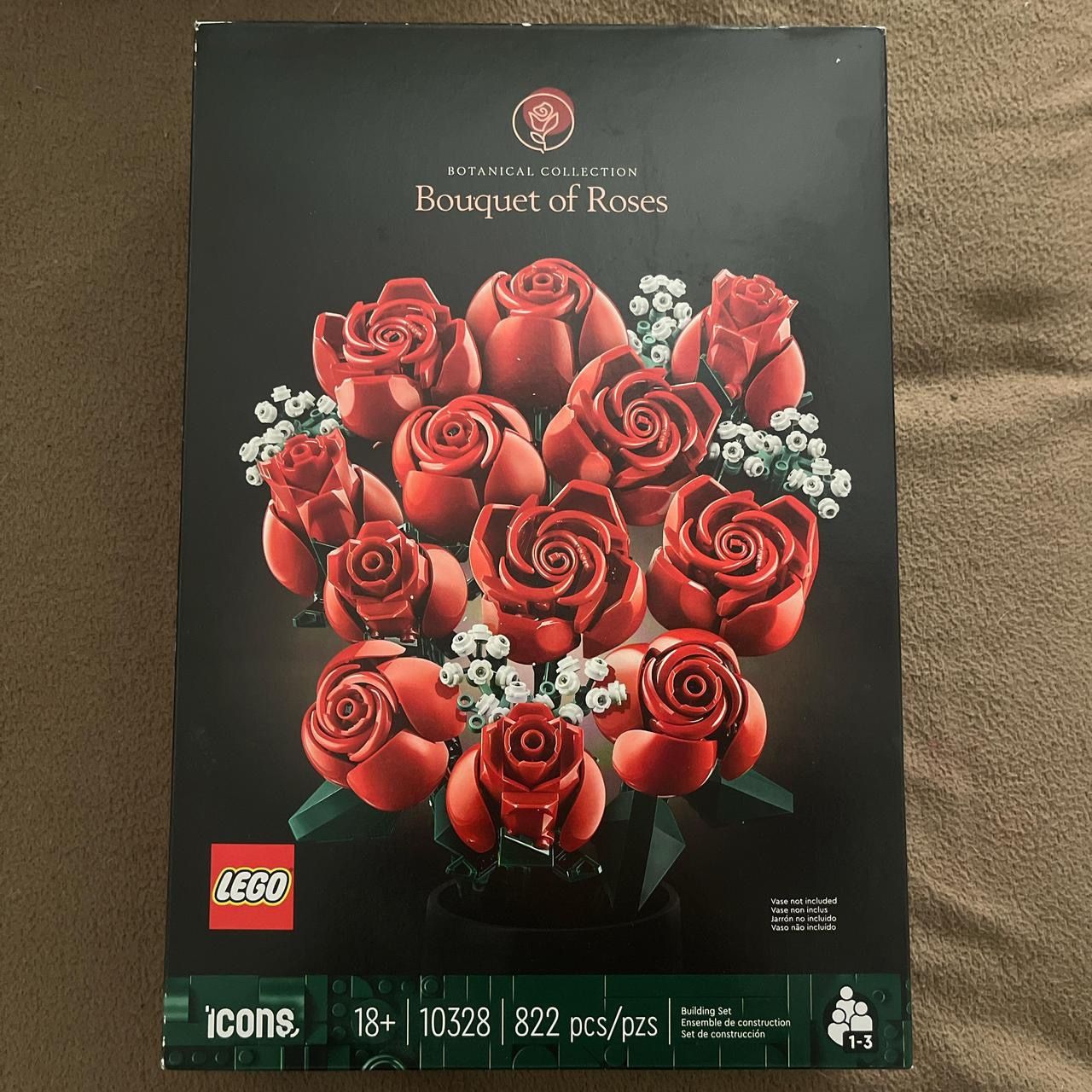 LEGO Botanical Collection Bouquet of Roses 10328 - 822 pieces, complete with instructions #LEGO #BotanicalCollection