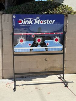 Dink Master Pro Pickleball Rebound Trainer with Dual-Sided Different Designs, Fast Rebound for Solo Practic