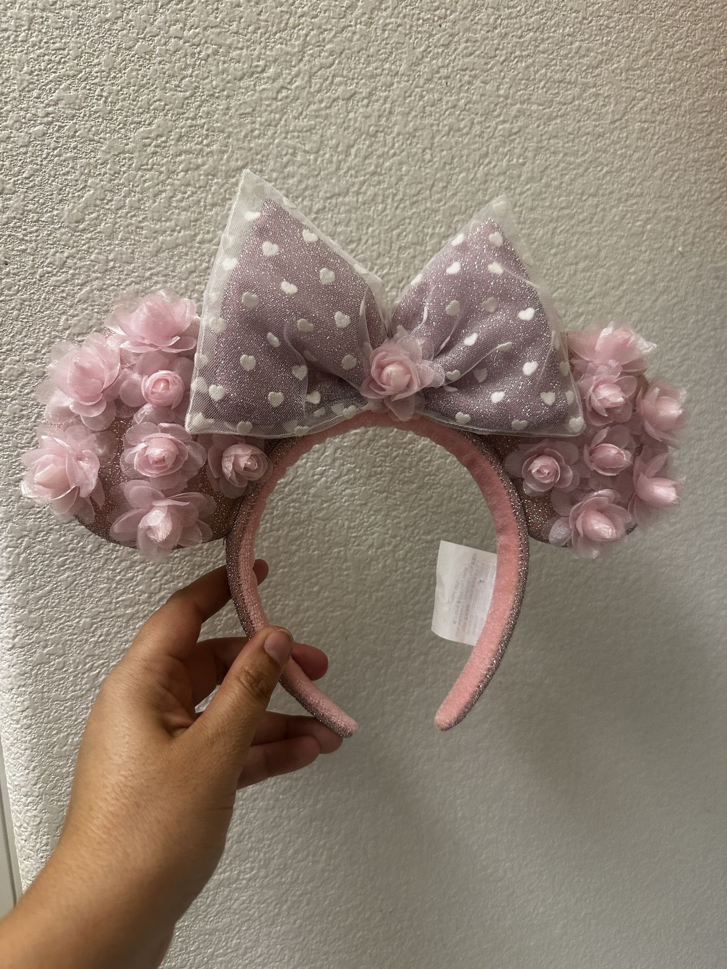 Valentines Mickey ears Disney parks Rare 