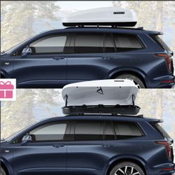  HARD SHELL ROOF CARGO CARRIER WITH SECURITY KEYS