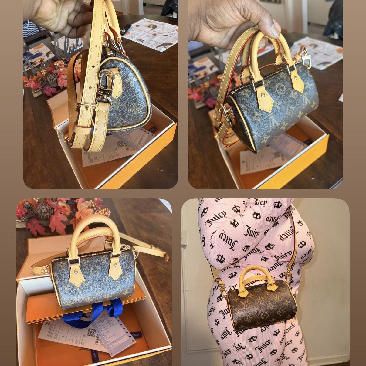 LV NANO SPEEDY PURSE