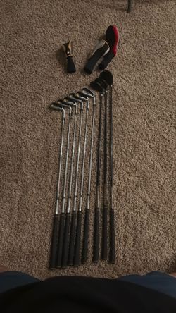 Right handed irons hybrids and wood