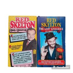 Red Skelton VHS Tapes Comedy Lot Of 2