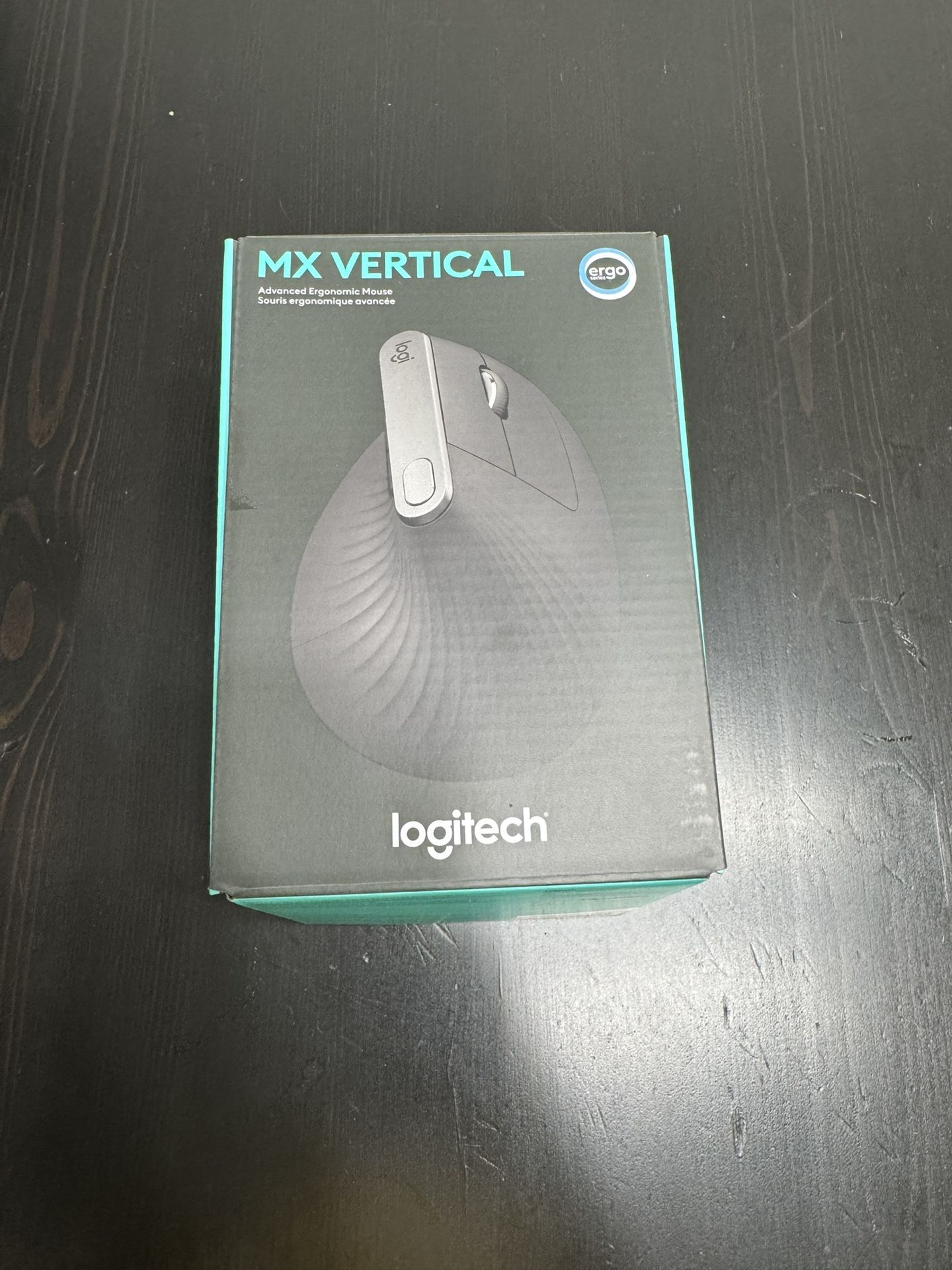 Logitech MX Vertical Ergonomic Mouse Gray Wireless Bluetooth