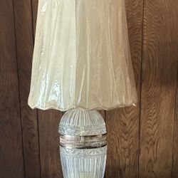 2 Vintage Waterford Crystal table lamp
