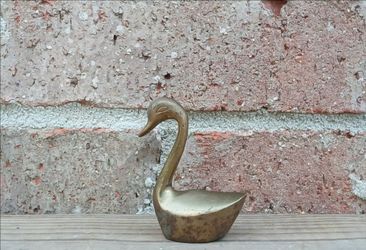 Vintage Small Brass (Head Down) Figurine