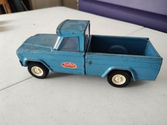 Vintage 1960's Tonka Blue Jeep Pickup Original Condition Toy Truck USA