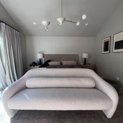 Custom Boucle Sofa 