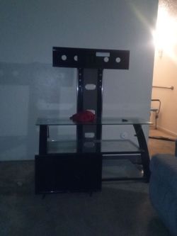 Glass 80 inch tv stand