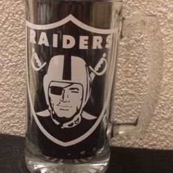 New Las Vegas Raiders 26oz Beer Mug