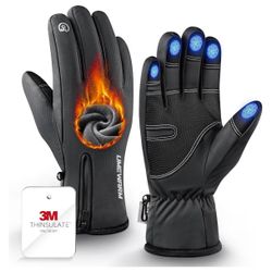 Winter Gloves Men Women(Large)