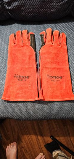 Hoteche 14" leather welding gloves