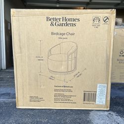 Lillian Swivel Birdcage Accent Arm Chair