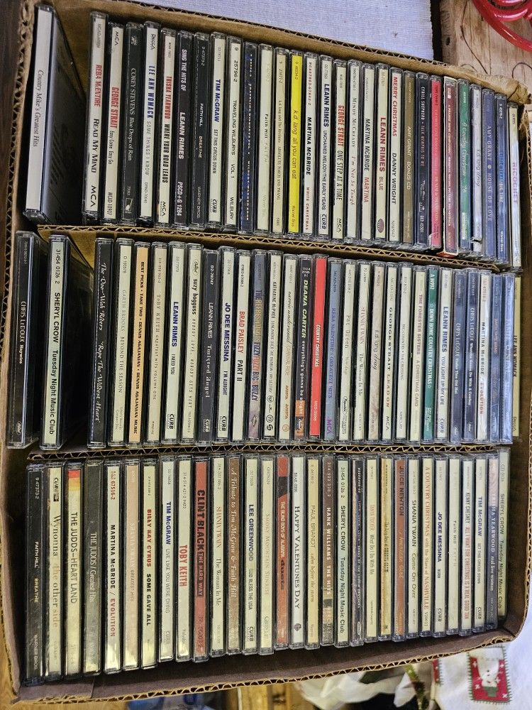 Cd's Country Music Over 80 Cds