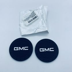 GMC Car Cup Coasters Pair