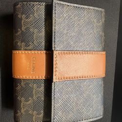 celine trifold small wallet 