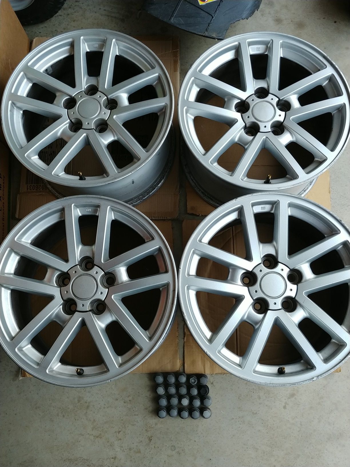 Camaro SS 10 spoke wheel rims