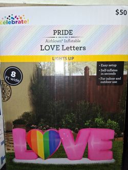 Pride Inflatable Letters