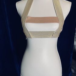 Elastic  Halter Top 