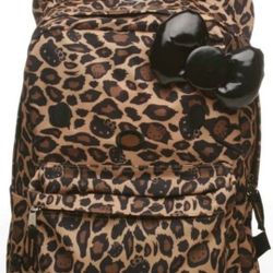 Hello Kitty Leopard School Backpack 