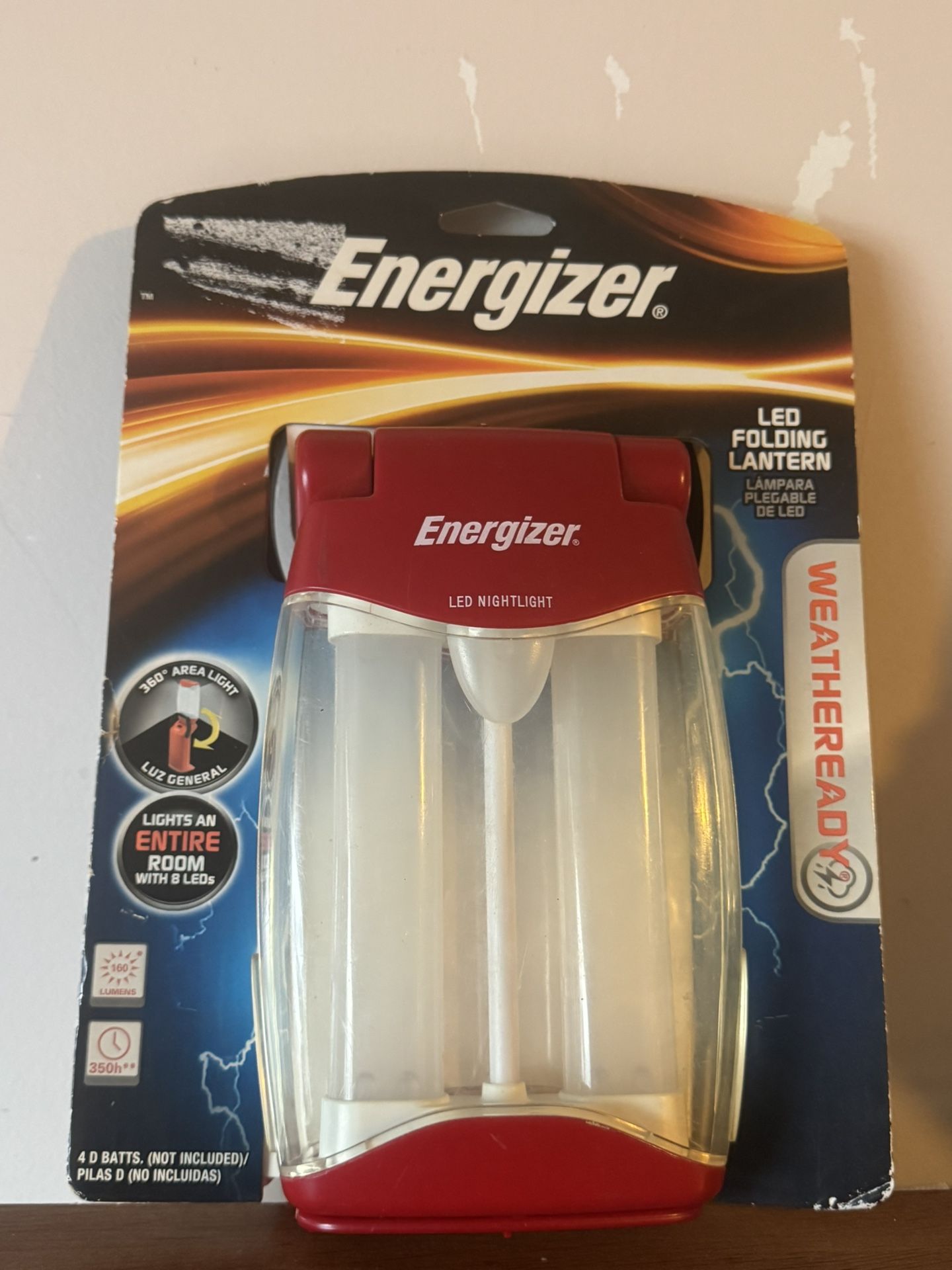 Energizer LED Folding Lantern - New in Package
