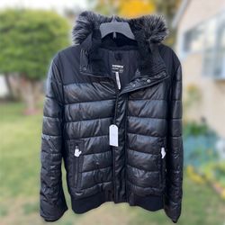 Men's Express XL Jacket Faux Leather