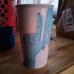 Starbucks "LA Fingers" Cup