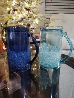 Brand New Gel Frosted Beer Mugs