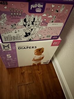 Diapers and pull ups