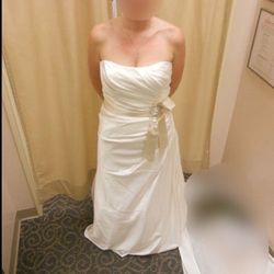 David’s Bridal Wedding Dress Size 10