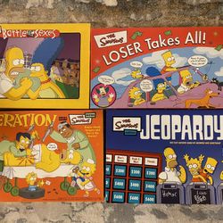 The Simpsons Board Games 