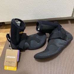 Patagonia R3 Yulex Booties NEW NWT Youth Size 1-3? Cold Temps 48-54 Surfing Diving 