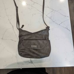 Bagellini MultiSac Charcoal Crossbody Purse 