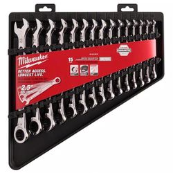 Milwaukee Ratcheting Wrench Set 
