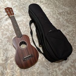 Lanakai LU-11 Soprano Ukulele w/Case