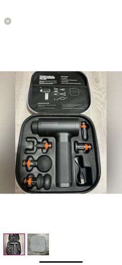 Sharper Image Massage Gun Complete Set Like New 