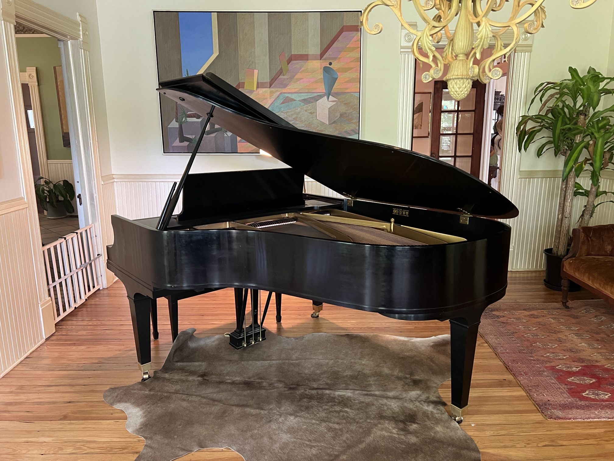 Beautiful 1964 Baldwin Model L Grand Piano 6’3”