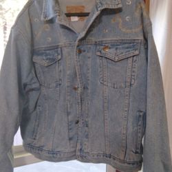 Jean Jacket Signed By Clint Eastwood 