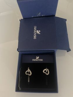 Swarovski Heart Earring
