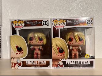 Funko POP! Female Titan 233 Original and G.I.T.D