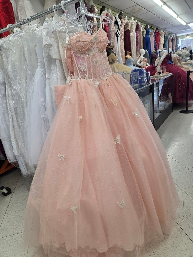 Blush QuinceaƱera Dress /Sweet 16 Dress