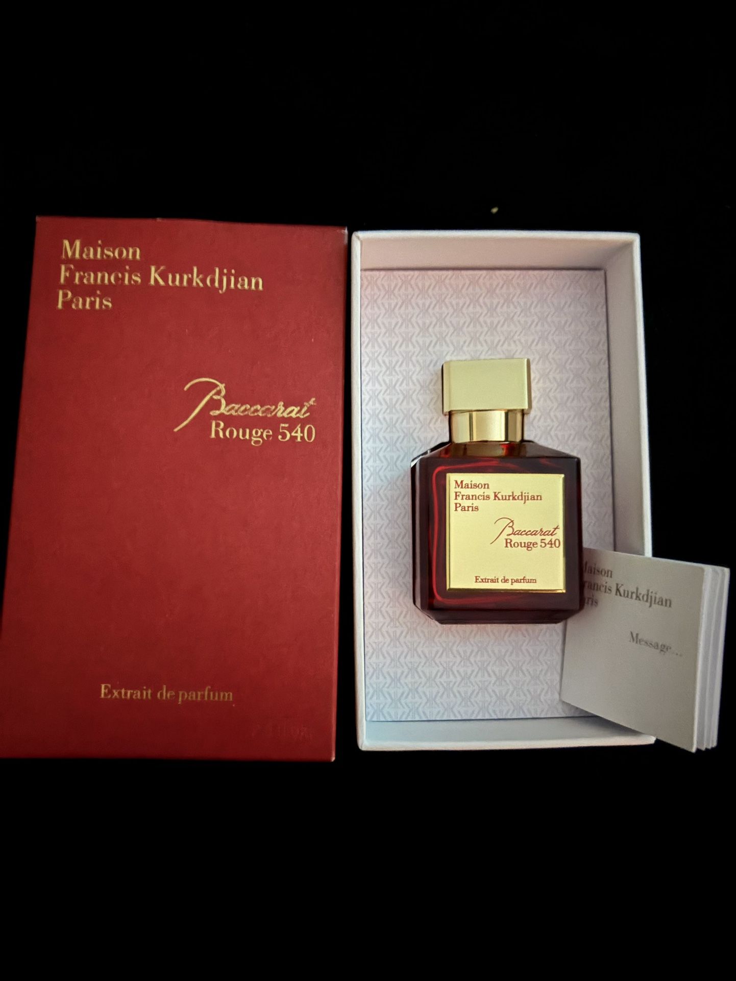 Baccarat Rouge 540 Extrait De Parfum 