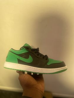 Air Jordan 1 Low 'Black Lucky Green'