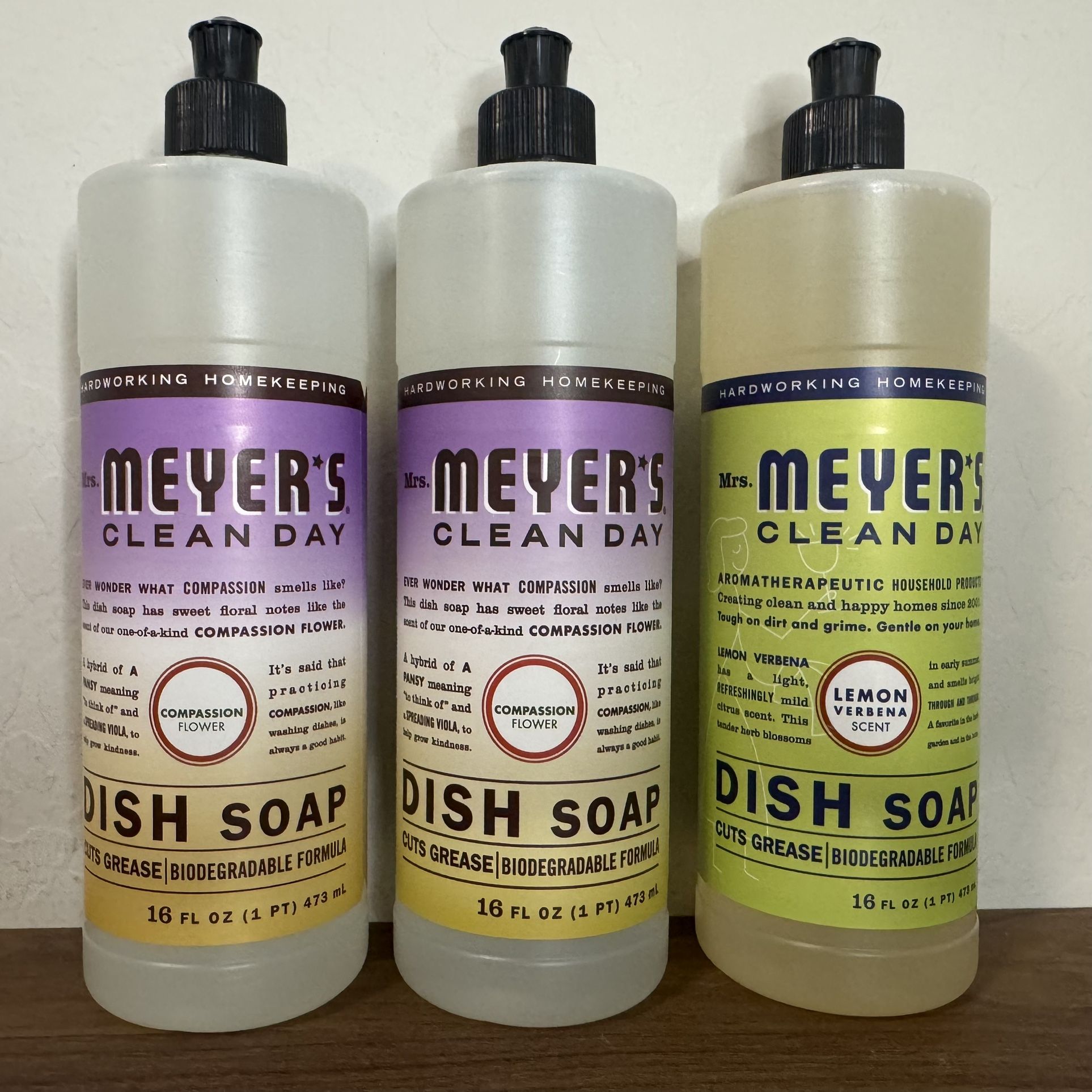 Mrs Meyers Dish Soap Bundle