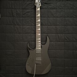 Ibanez GRG120BDXL Left-Handed Electric Guitar Black Excellent Condition